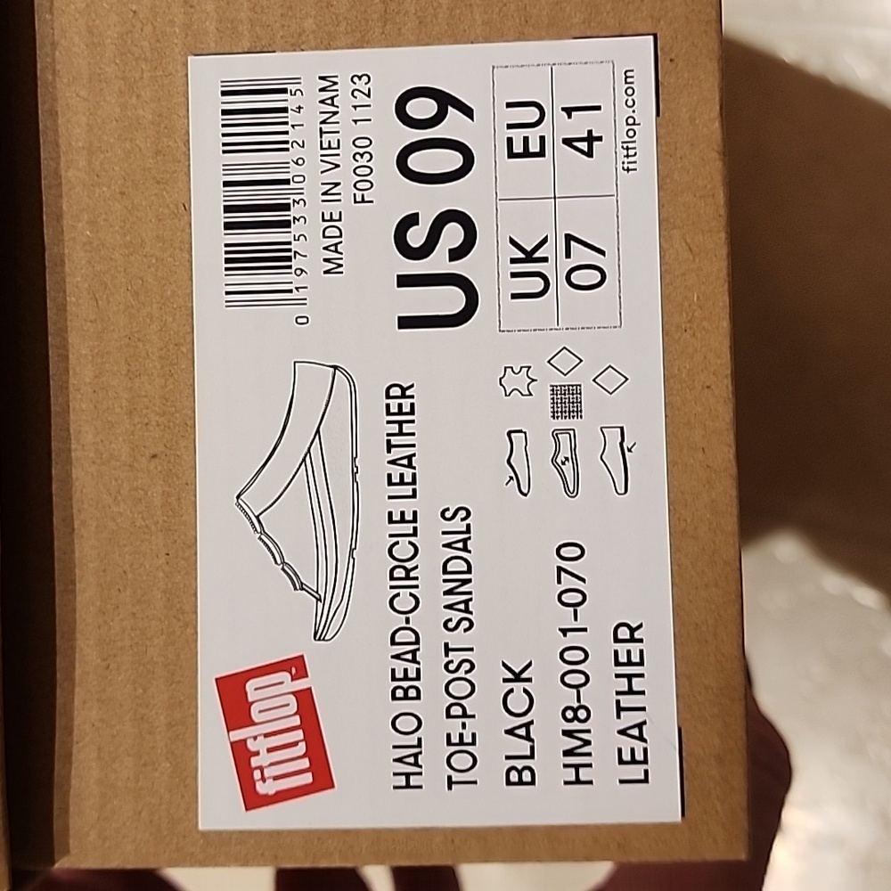 Fitflop Black Beaded Wedge Sandals - Picture 6 of 6
